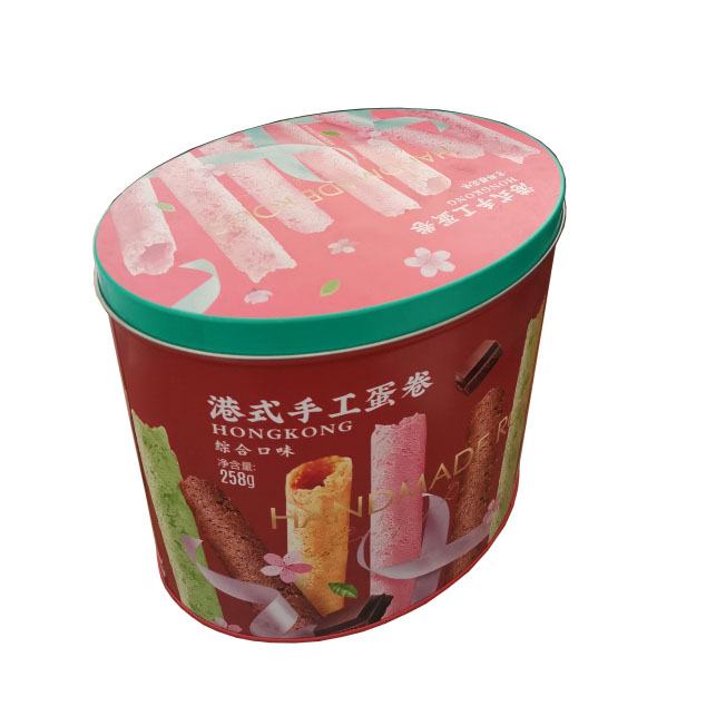 Axp-100 Customized Metal Biscuit Cookie Tin Box